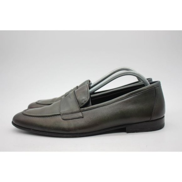 Vella Pais Men\'s Size 11 Black Leather Casual Slip On Loafer Shoes main image 12
